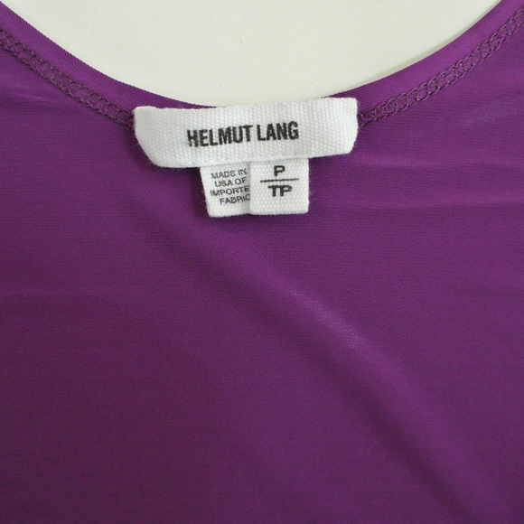 HELMUT LANG scoop neck Faint tank top - Picture 6 of 7